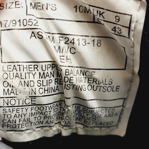 Thorogood Men 10M Crosstrex Low Black Hiking Working Steel Toe Waterproof Shoes. - Picture 10 of 16